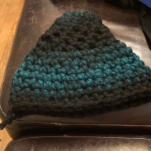 Homemade Large Knit Beanie - Picture 2 of 6